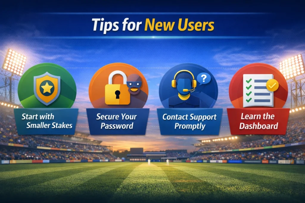 Tips for new users using Diamondexch99 Cricket ID including secure login and safe account usage