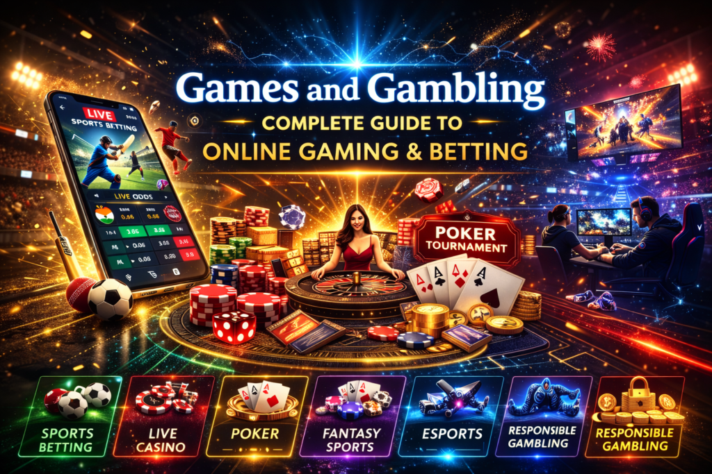Games and Gambling complete guide to online gaming and betting 2026