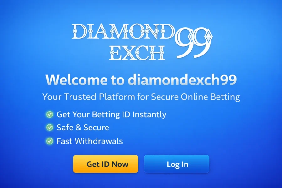Diamondexch99 online betting platform hero banner