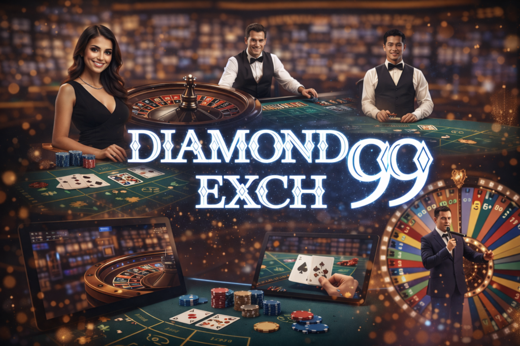 Diamondexch99 live casino games including blackjack roulette baccarat poker